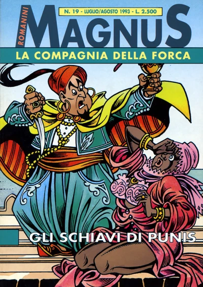 Cover of La Compagnia della Forca 13: Gli schiavi di punis