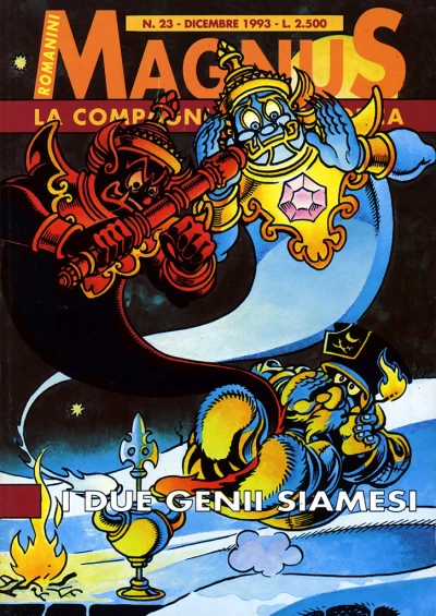 Cover of La Compagnia della Forca 17: I due genii siamesi