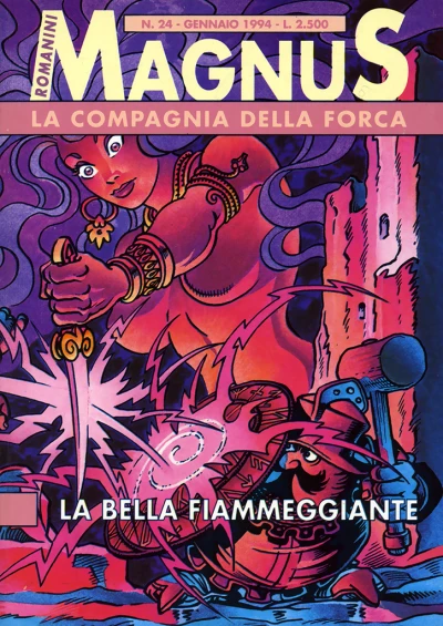 Cover of La Compagnia della Forca 18: La bella fiammeggiante