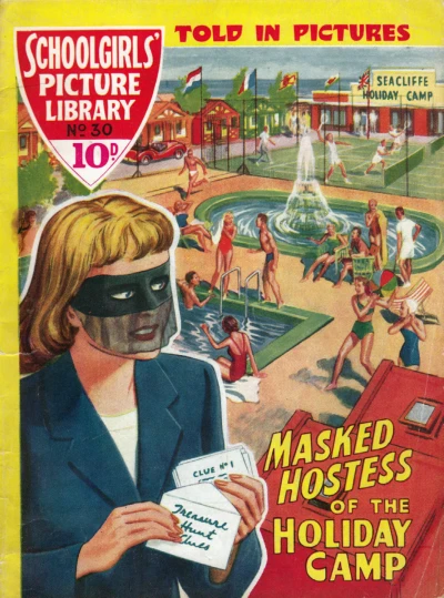 Cover of Masked Hostess Of The Holiday Camp