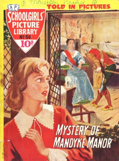Cover of Mystery Of Mandyke Manor