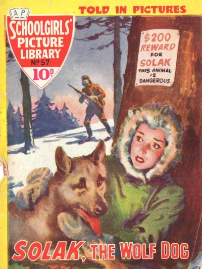 Cover of Solak, The Wolf Dog