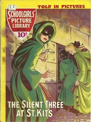 Cover of The Silent Three at St. Kit's