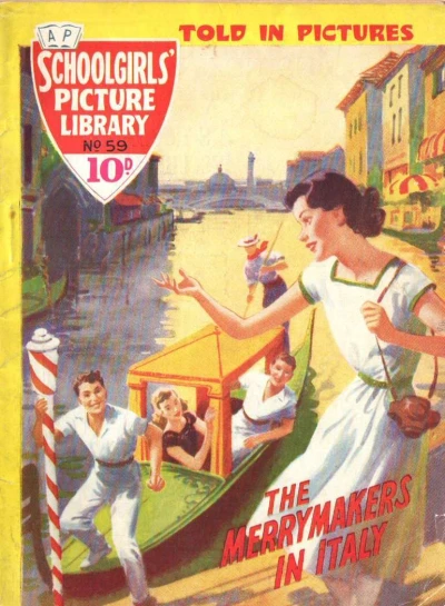 Cover of The Merrymakers In Italy