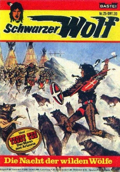 Cover of Die Nacht der wilden Wolfe
