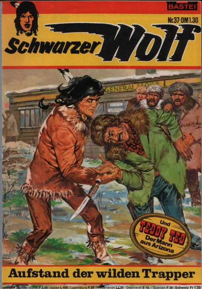 Cover of Aufstyand der wilden Trapper