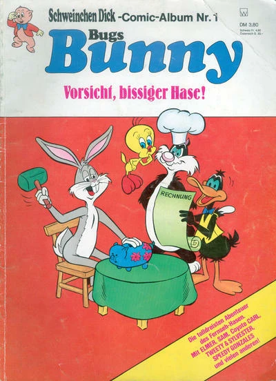 Cover of Bugs Bunny Vorsicht, bissiger Hase!