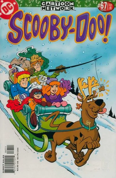 Cover of Icy Reception; The Fright Before Christmas!