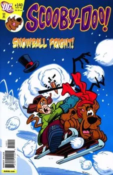 Cover of Snowball Fright; Ghoul Ascending a Staircase; Dig Those Crazy Ghosts