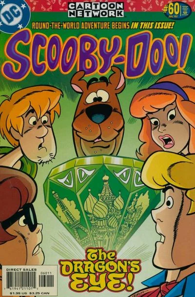 Cover of Scooby-Doo in The Dragon's Eye, Part 1, House of the Seven Gargoyles; Scooby-Doo in The Dragon's Eye, Part 2, Russian into Danger
