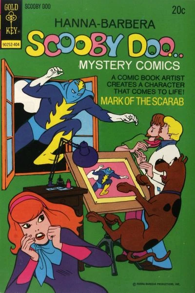 Cover of Mark of the Scarab; Monkey See, Scooby Doo