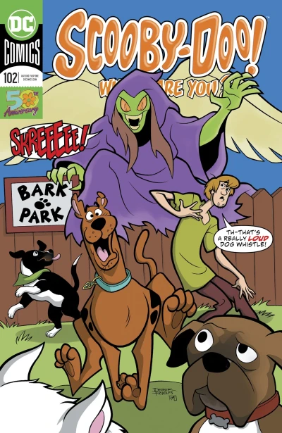 Cover of Pet-trified; Sunday in the Park with Scooby!