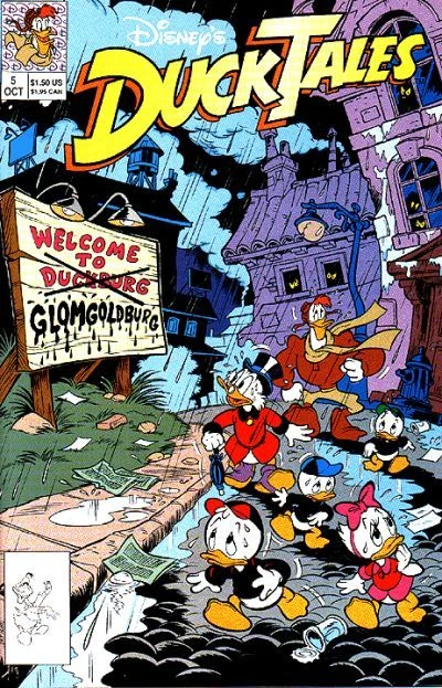 Cover of Scrooge's Quest Chapter Five: Down, But Not Out, In Duckburg