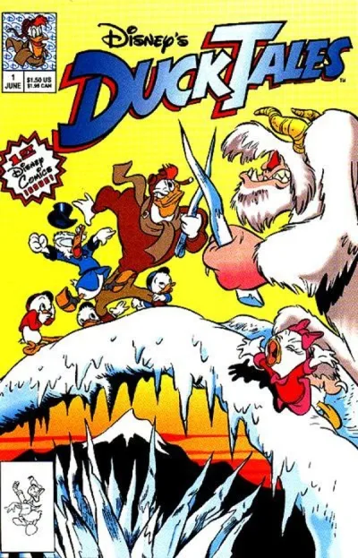Cover of Scrooge's Quest Chapter One: The Ice Demon