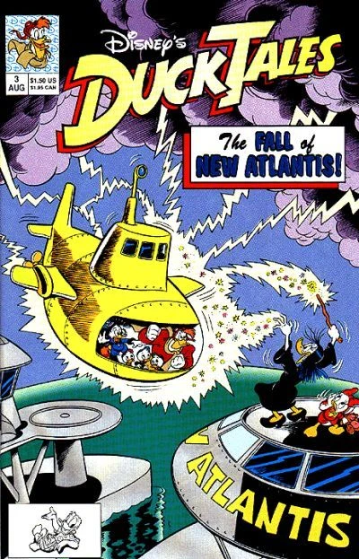 Cover of Scrooge's Quest Chapter Three: The Fall of New Atlantis