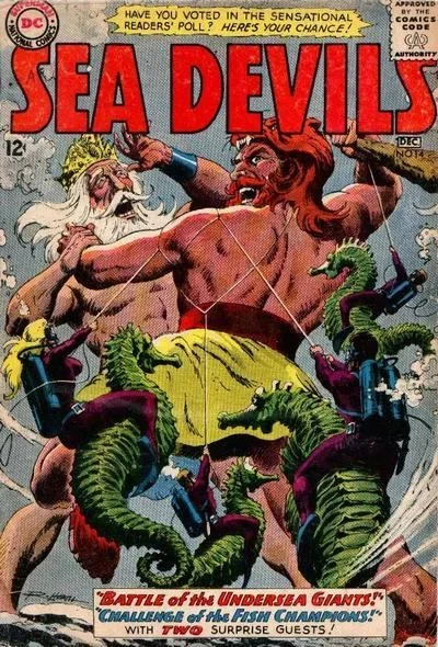 Cover of Battle of the Underwater Giants