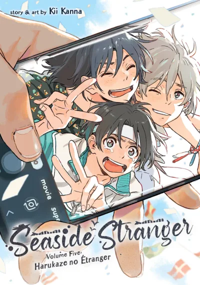 Cover of Volume Five: Harukaze no Étranger