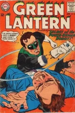 Secret Of The Power-Ringed Robot!; Green Lantern's Explosive Week-End!