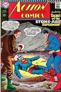 Secret of the Stone-Age Superman! / The Anti-Supergirl Plot!