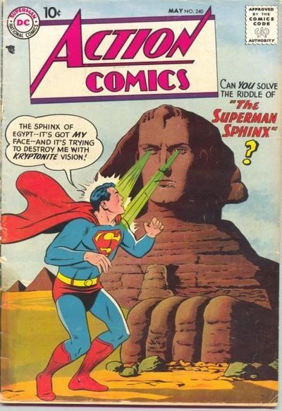Cover of Secret of the Superman Sphinx
