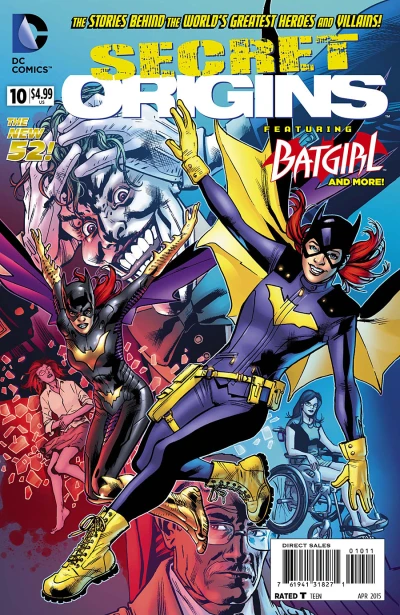 Cover of Secret Origins Batgirl: The Algorithm; The Secret Origin of Firestorm; Secret Origins Poison Ivy: Green Savior