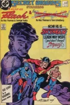 The Secret Origin of the Star-Spangled Kid and Stripesy / The Secret Origin of the Golden Age Flash