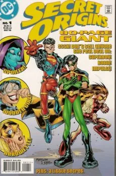 Cover of Decisions; Actual Reality; Secrets! Origins! This One's Got Them All!; Little Wing; Daddy's Little Vigilante; Truth is Stranger; Shafted