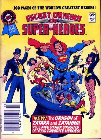 Cover of Secret Origins of Super-Heroes
