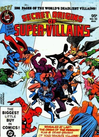 Cover of Secret Origins of Super Villains