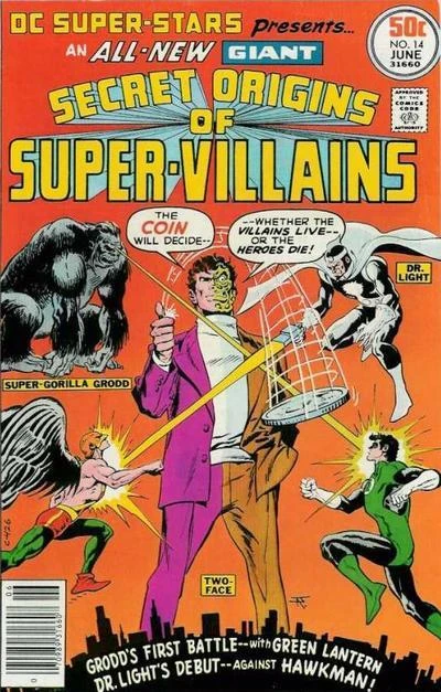 Cover of Secret Origins of Super-Villains