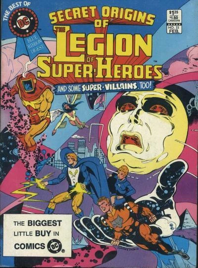 Cover of Secret Origins of The Legion of Super Heroes and Some Super Villains Too!