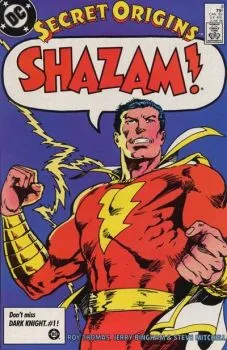 Cover of Secret Origins Starring Captain Marvel