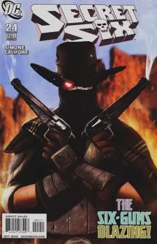 Cover of The Six-Guns Blazing
