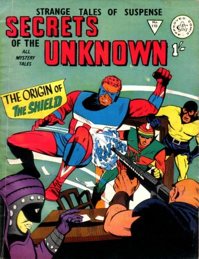 Cover of The Origin of The Shield