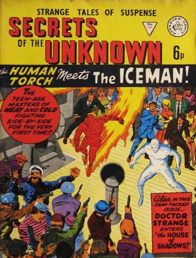 Cover of The Human Torch Meets the Iceman