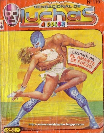 Cover of Lizmark en: El Amante de Fuego