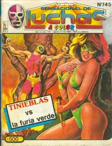 Cover of Tinieblas Vs la Furia Verde