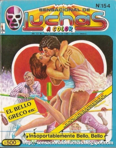 Cover of El Bello Greco en: Insoportablemente Bello, Bello