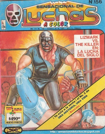 Cover of Lizmark vs. The Killer en: La Lucha del Siglo