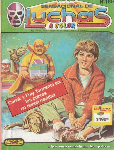 Cover of Canek y Fray Tormenta en: Los Pobres No Tienen Navidad