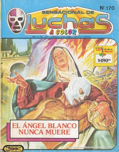 Cover of El Ángel Blanco Nunca Muere