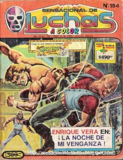 Cover of Enrique Vera en: ¡La Noche de mi Venganza!