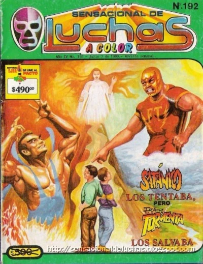 Cover of Satànico lo Tentaba, Pero Fray Tormenta lo Salvaba