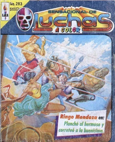 Cover of Ringo Mendoza en: Planchò al Hermoso y Correteò a la Buenìsima