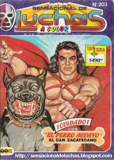 Cover of ¡Cuidado! con "El Perro Aguayo", el Can Zacatecano