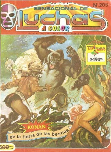 Cover of Konan en la Tierra de las Bestias