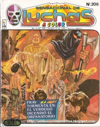 Cover of Fray Tormenta en: El Verdugo Incendiò el Orfanatorio