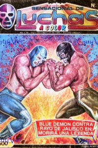 Blue Demon contra Rayo de Jalisco en: Morirà una Leyenda