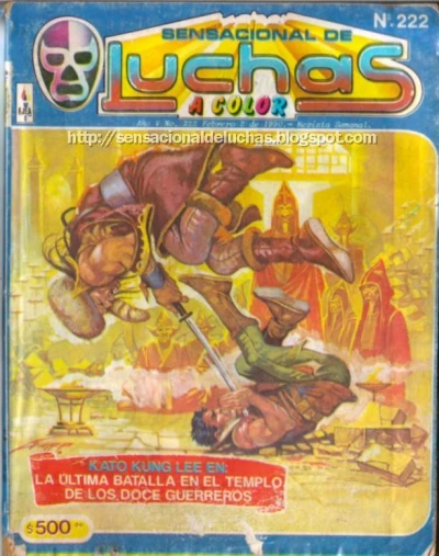 Cover of Kato Kung Lee en: La Ùltima Batalla en el Templo de los Doce Guerreros