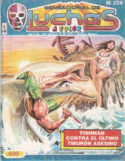 Cover of Fishman Contra el Ùltimo Tiburòn Asesino